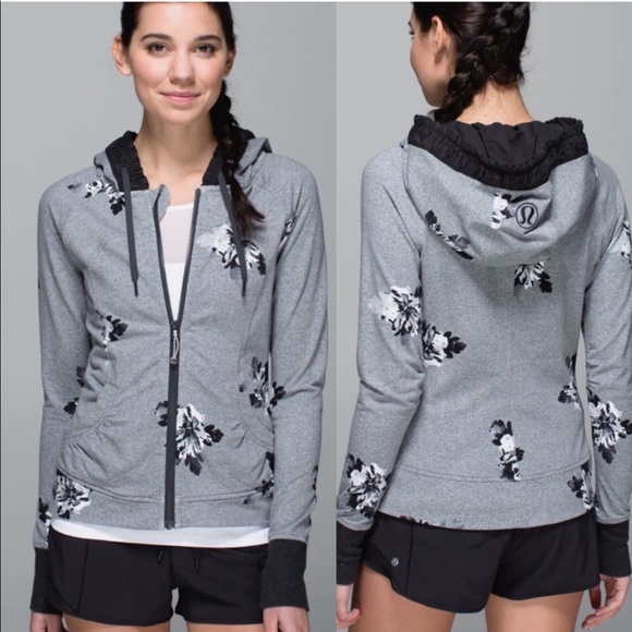 lululemon athletica Jackets & Blazers - Lululemon Namaskar Zip Up Spring Fling